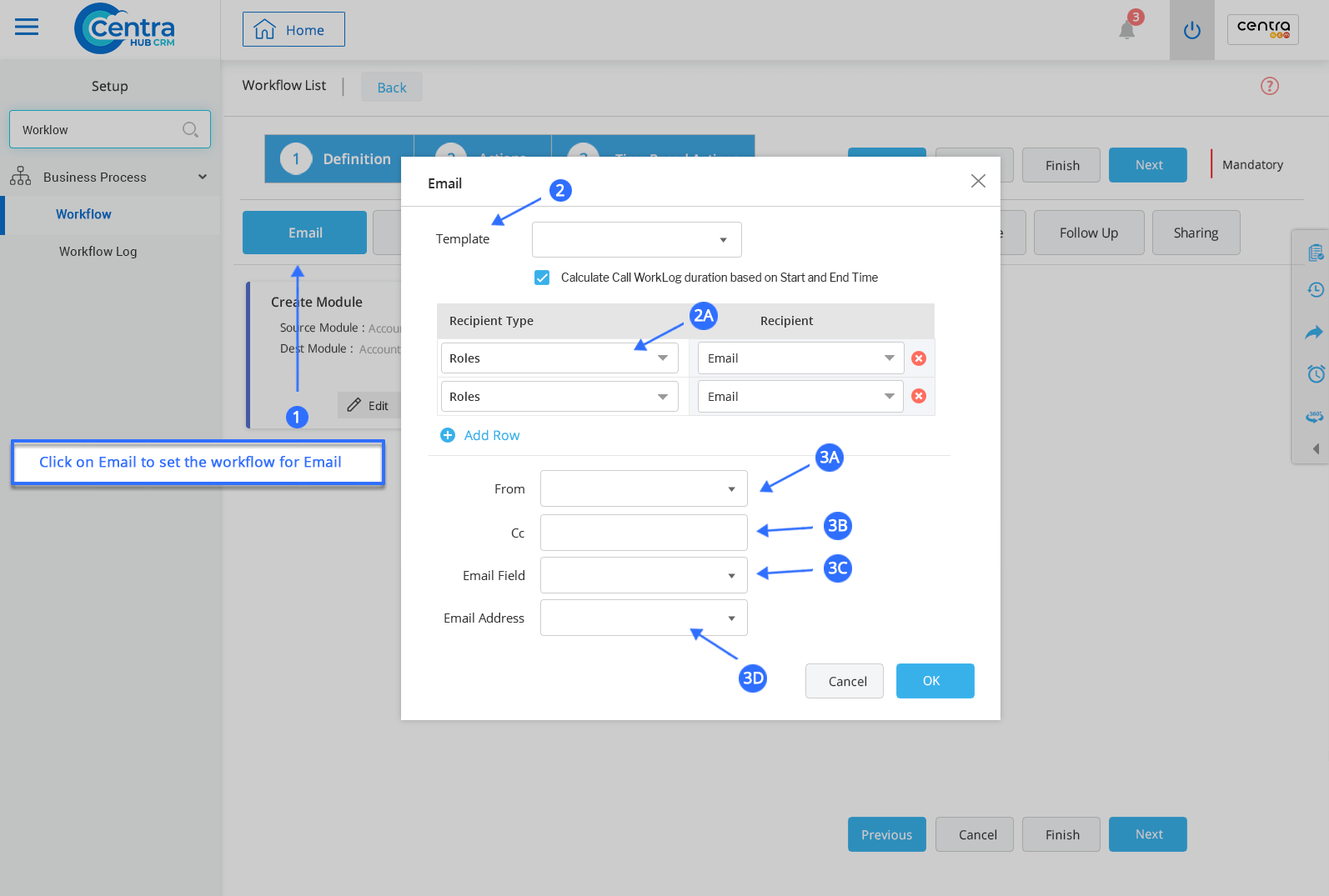 CentraHub CRM Support