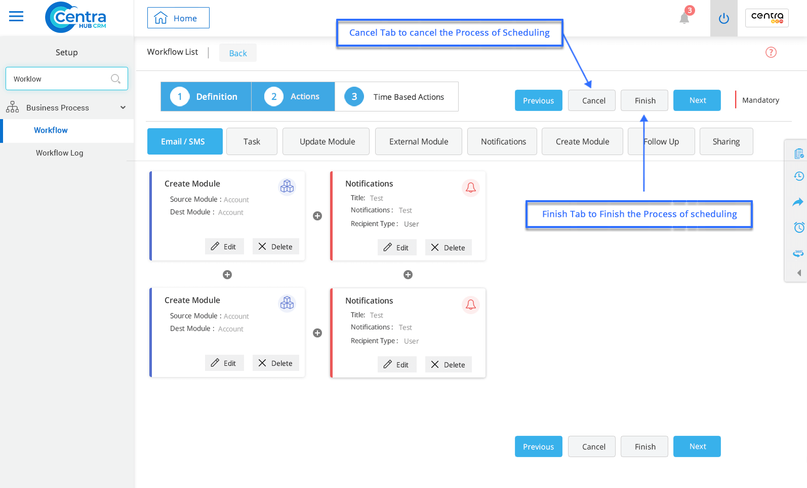 CentraHub CRM Help Center