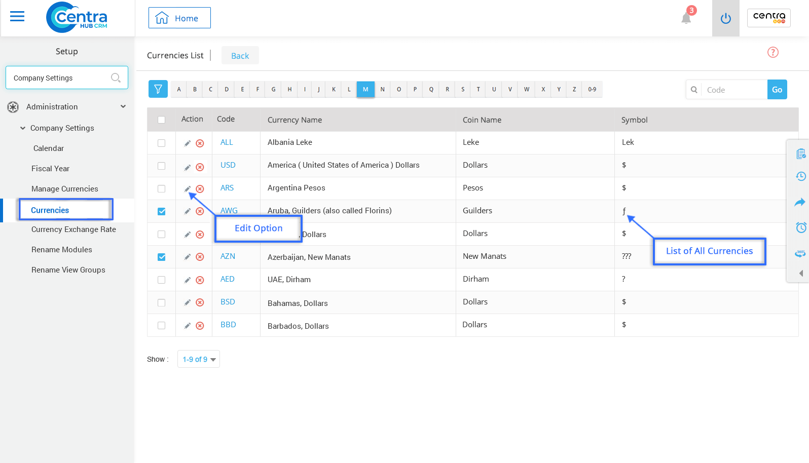 CentraHub CRM Software