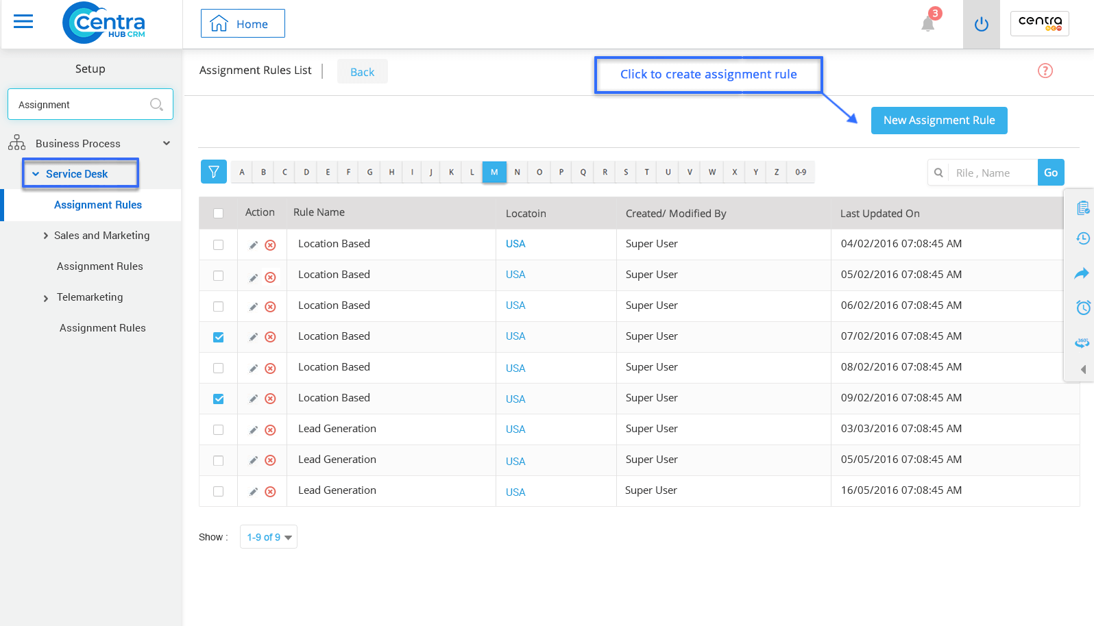 CentraHub CRM Software