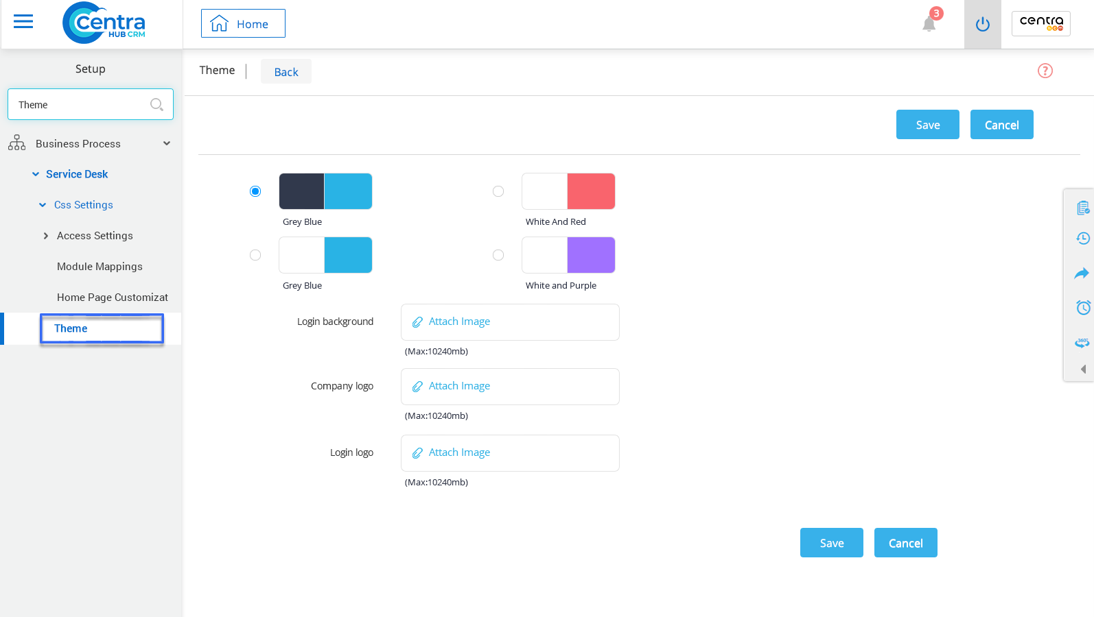 CSS Portal in CentraHub CRM CRM Software Knowledge Base