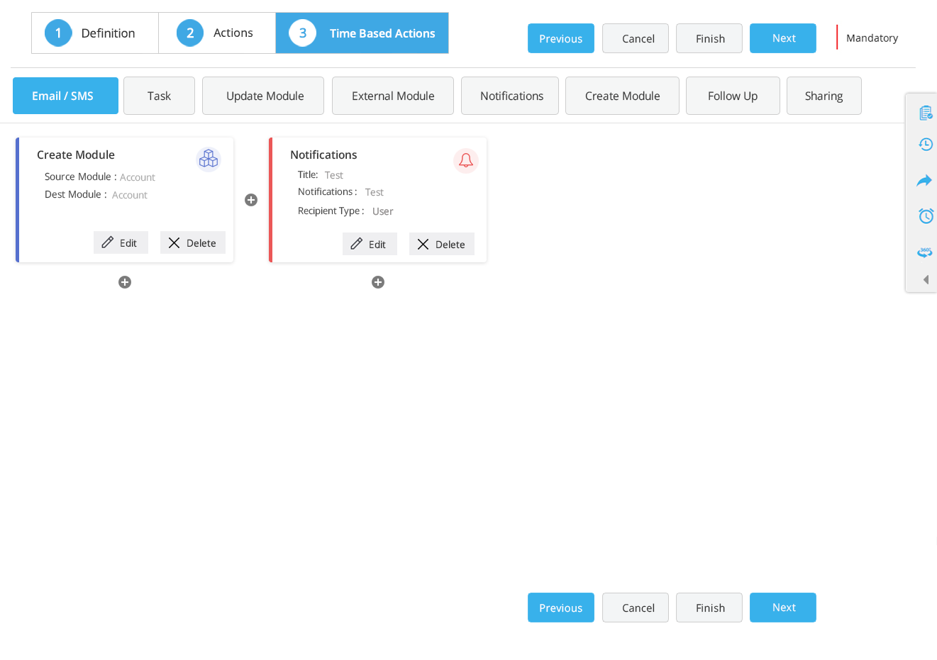 Create Workflow in CentraHub CRM CentraHub CRM Help Center