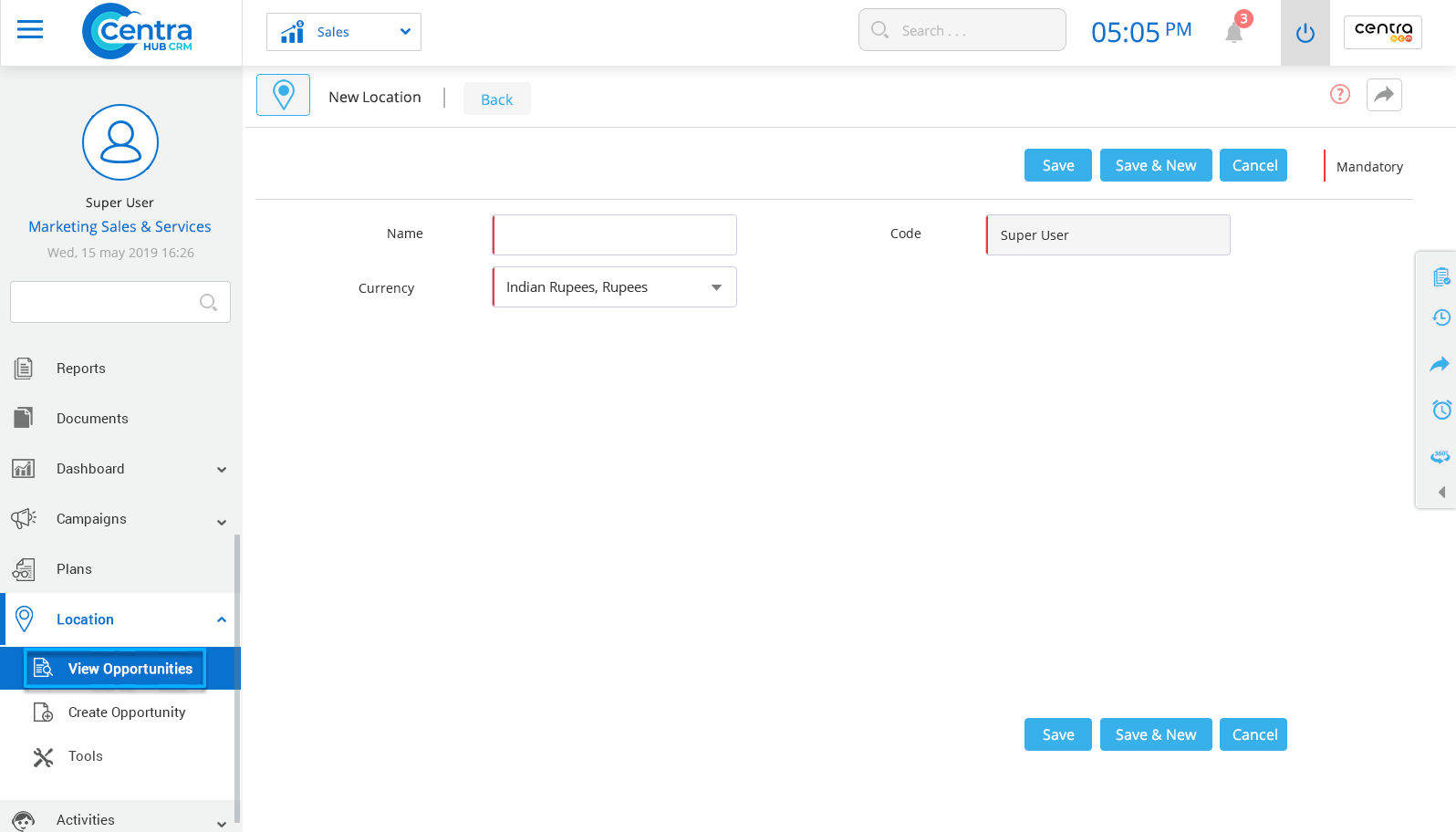 Territory Management in CentraHub CRM Best CRM Software