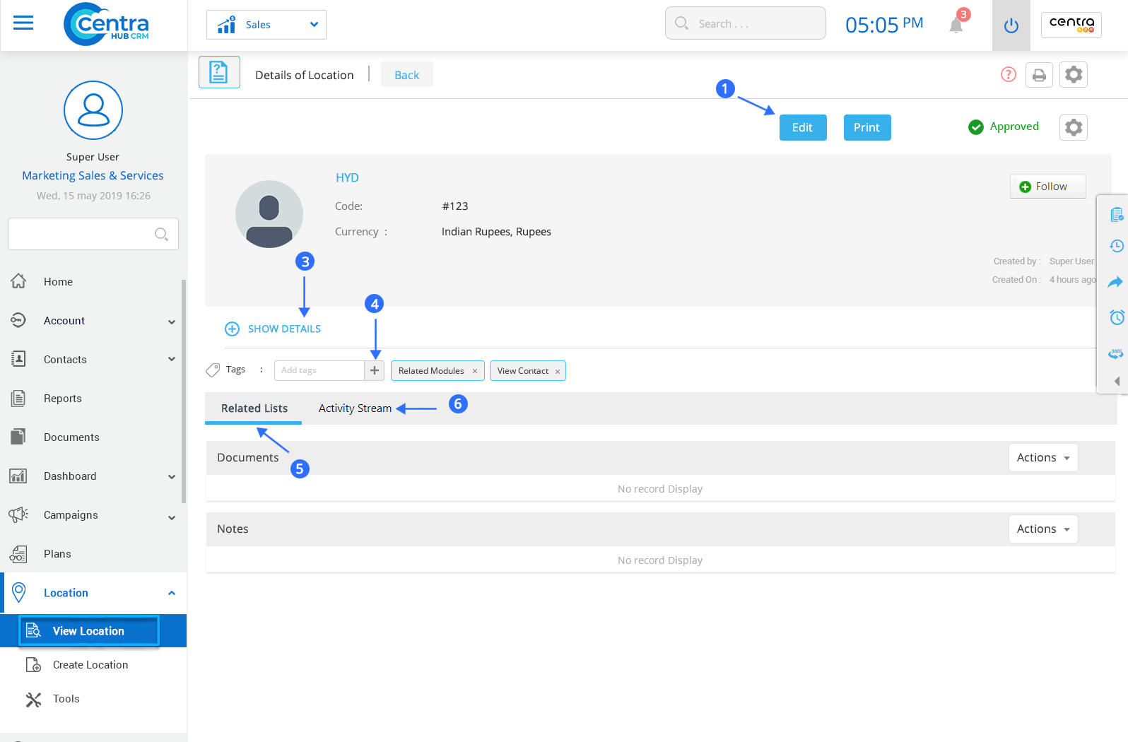 Territory Management in CentraHub CRM Best CRM Software